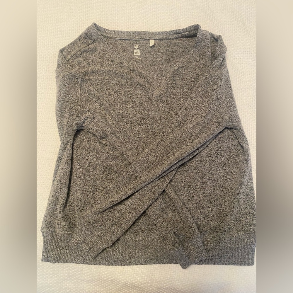 Omg sleeve grey pacsun sweater